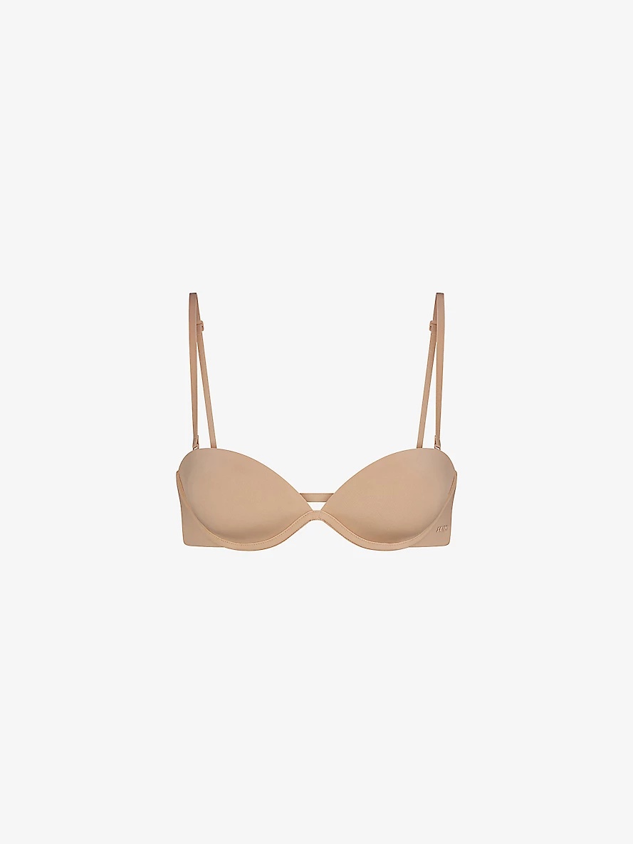 Multiway underwired stretch-woven bra - 1
