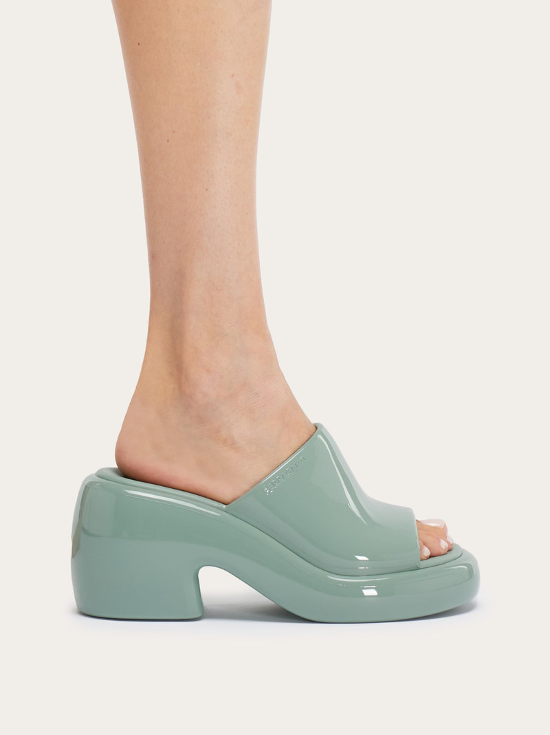 FERRAGAMO Chunky rubber slide outlook