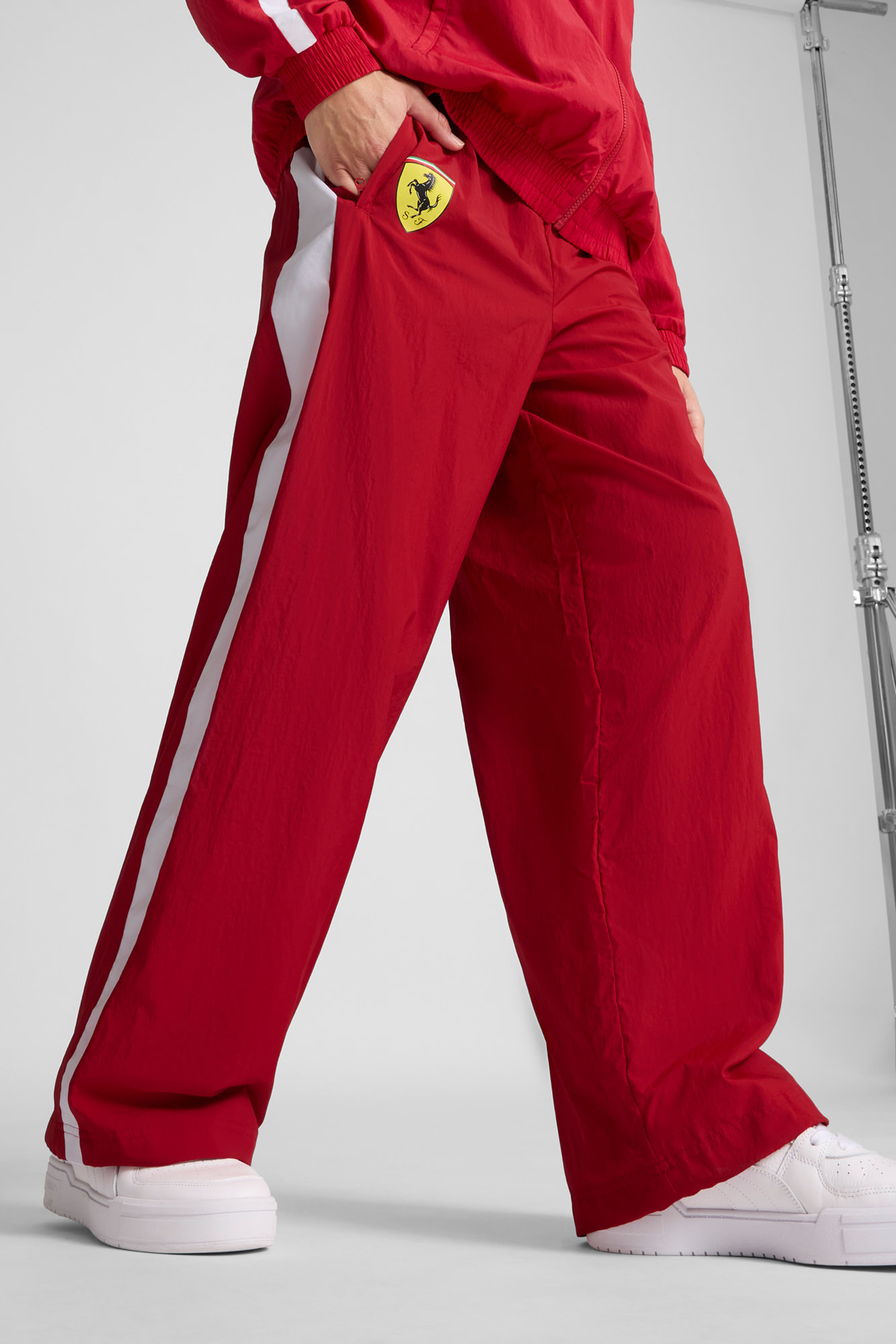 Scuderia Ferrari 2025 Drivers T7 Men's Oversized Pants - 3