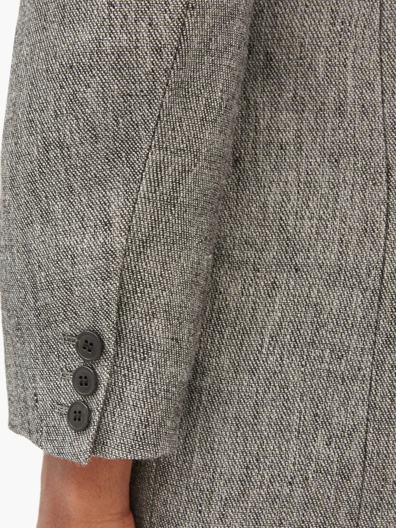 Lhermine double-breasted wool-blend jacket - 4