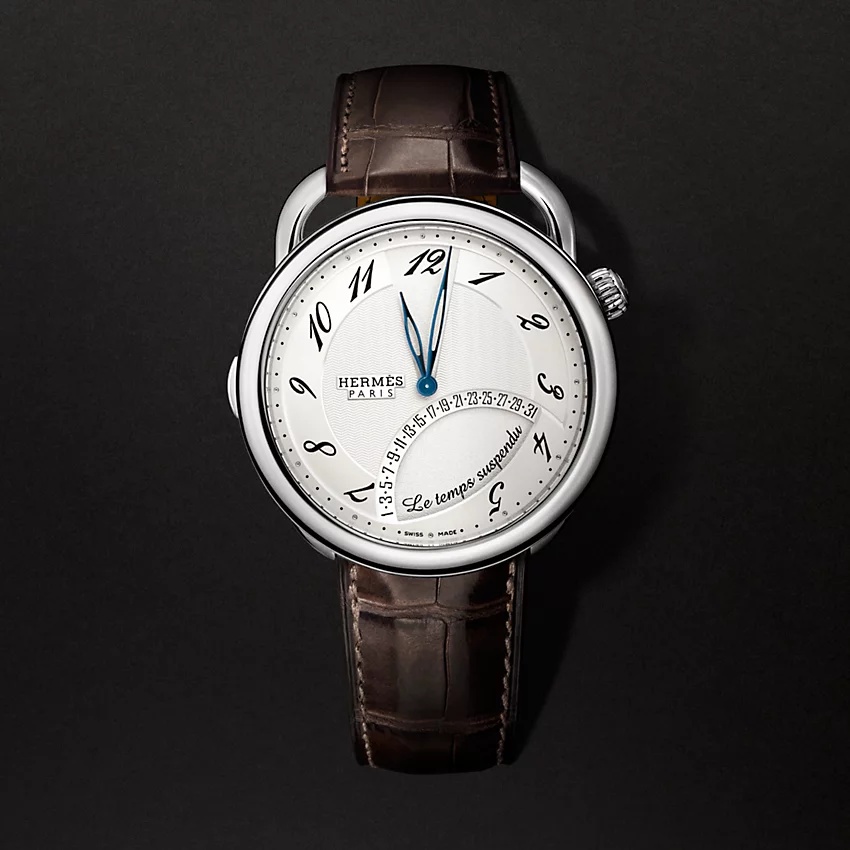Arceau Le temps suspendu watch, 43 mm - 1