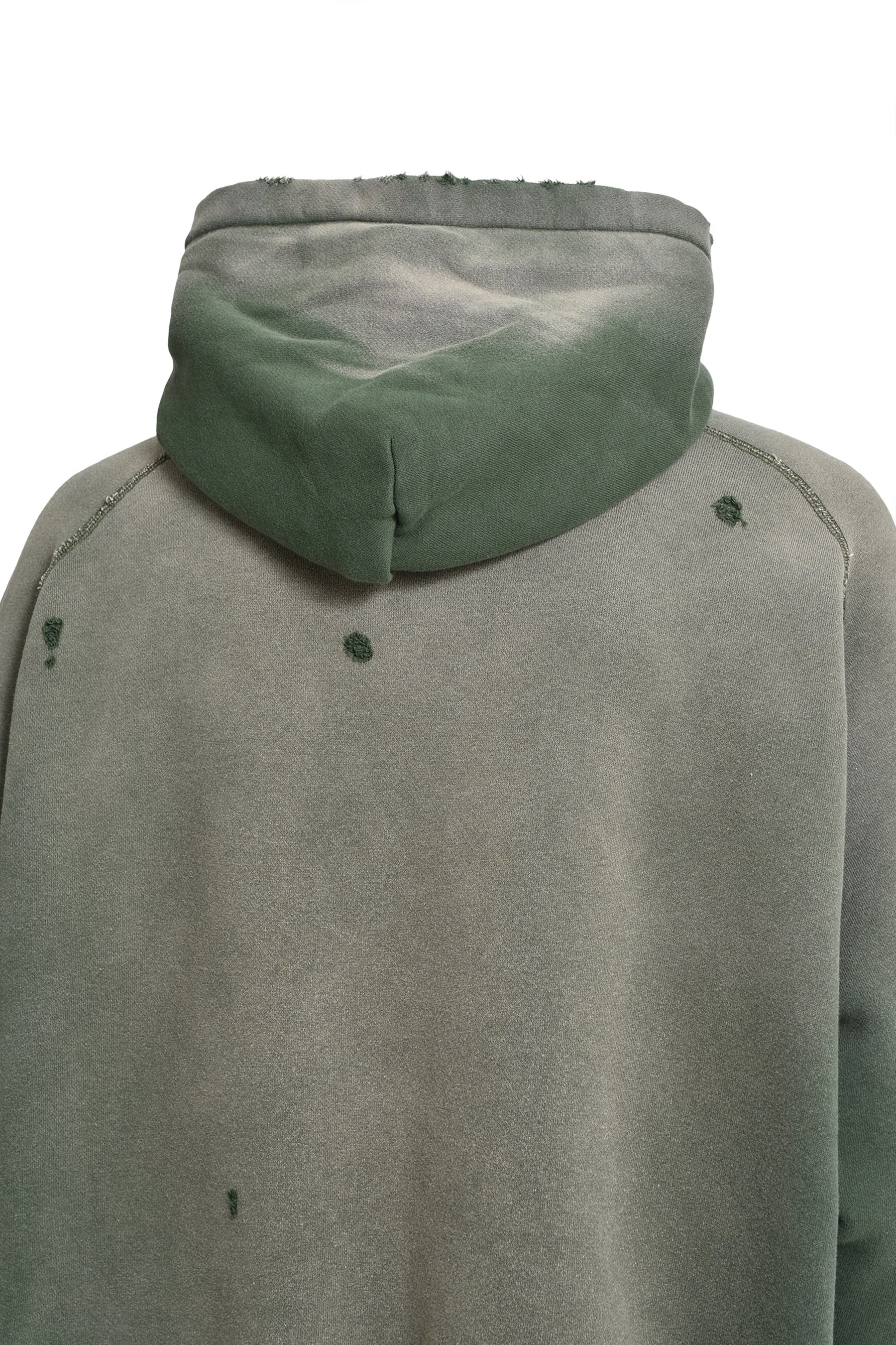DARTS SWEAT HOODY - FRENCH TERRY / C-OLV - 5