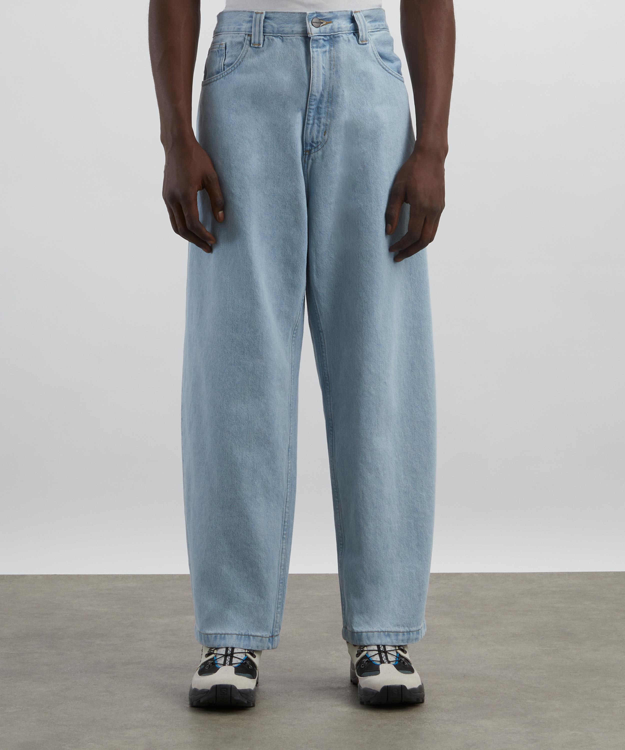 Blue Brandon Loose Straight-Fit Jeans - 3