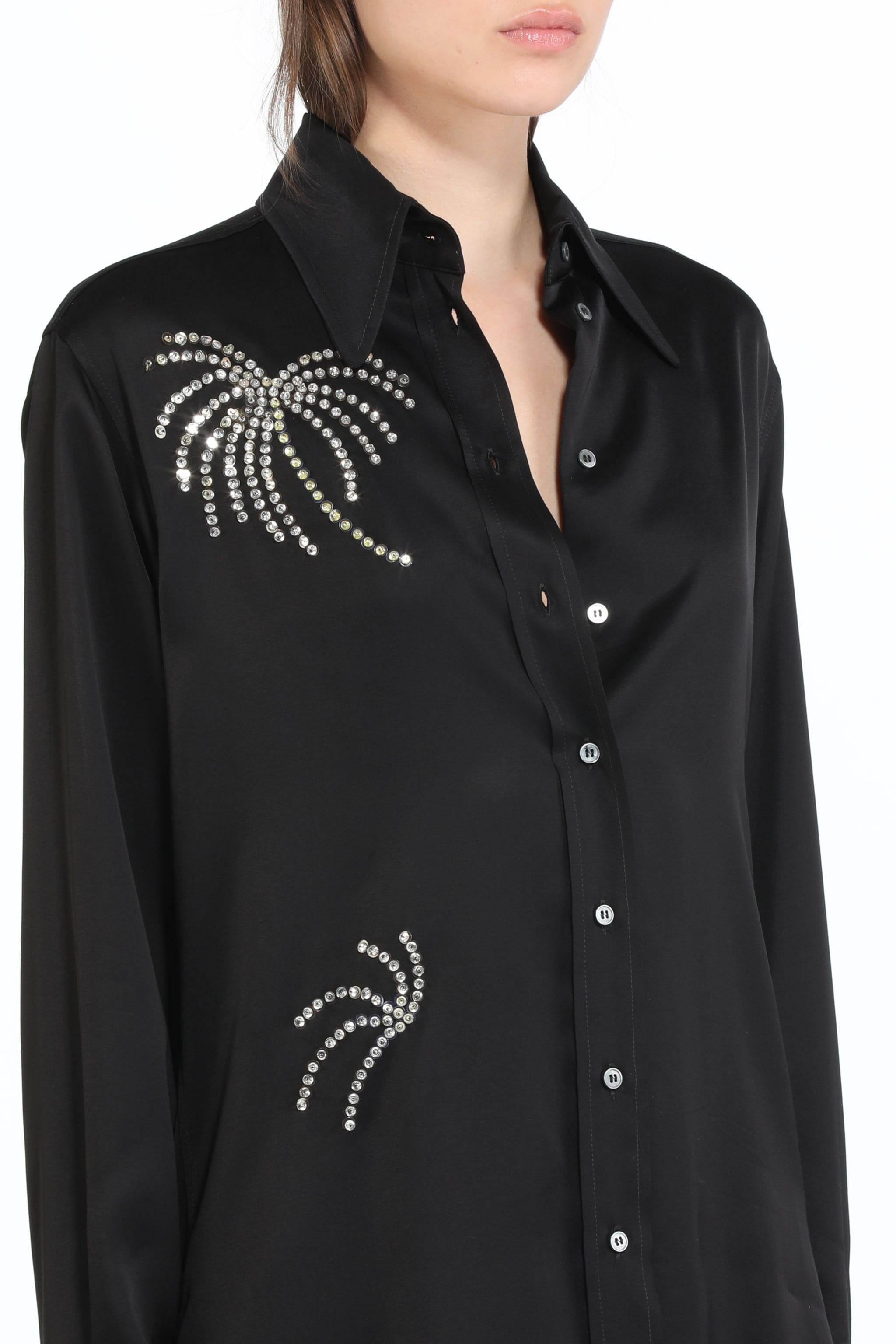 CRYSTAL-EMBELLISHED SHIRT - 5