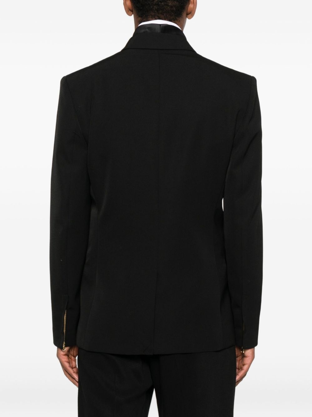 double-breasted embellished jacket - 4