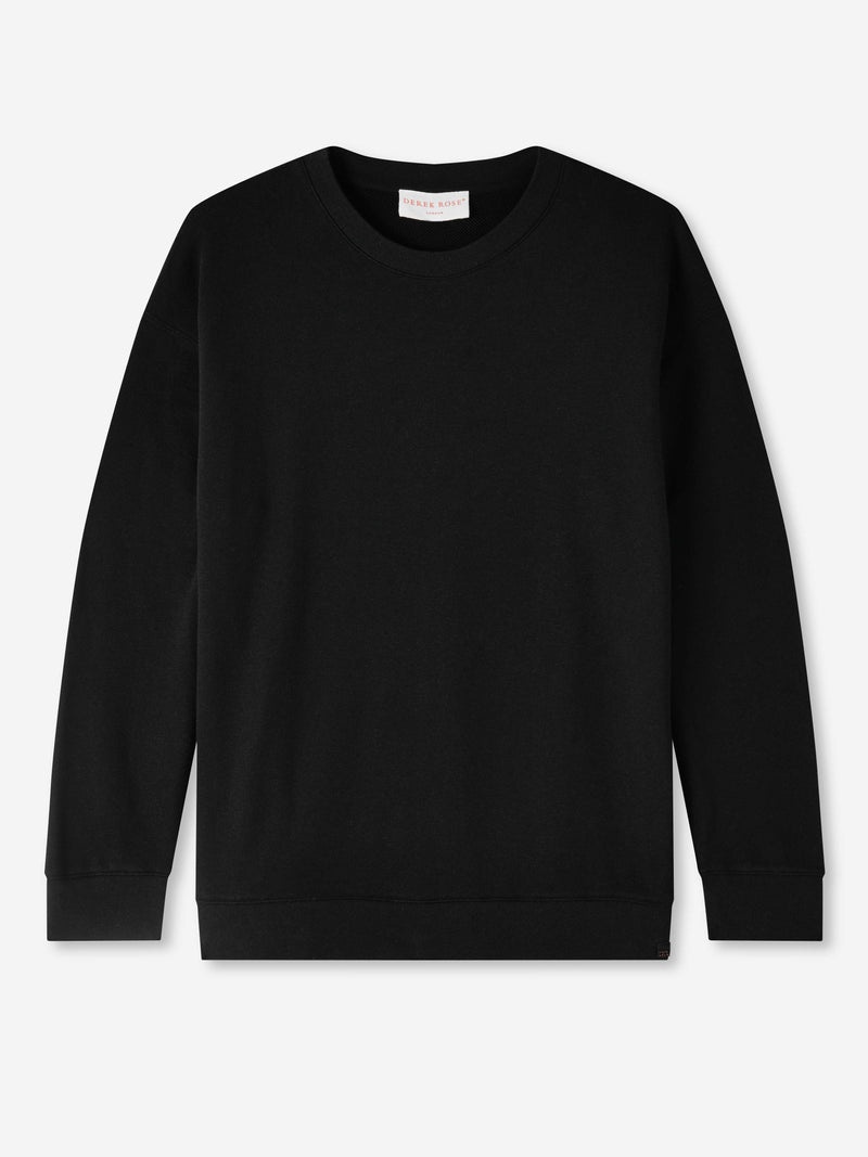 Women's Sweatshirt Quinn Cotton Modal Black - 1