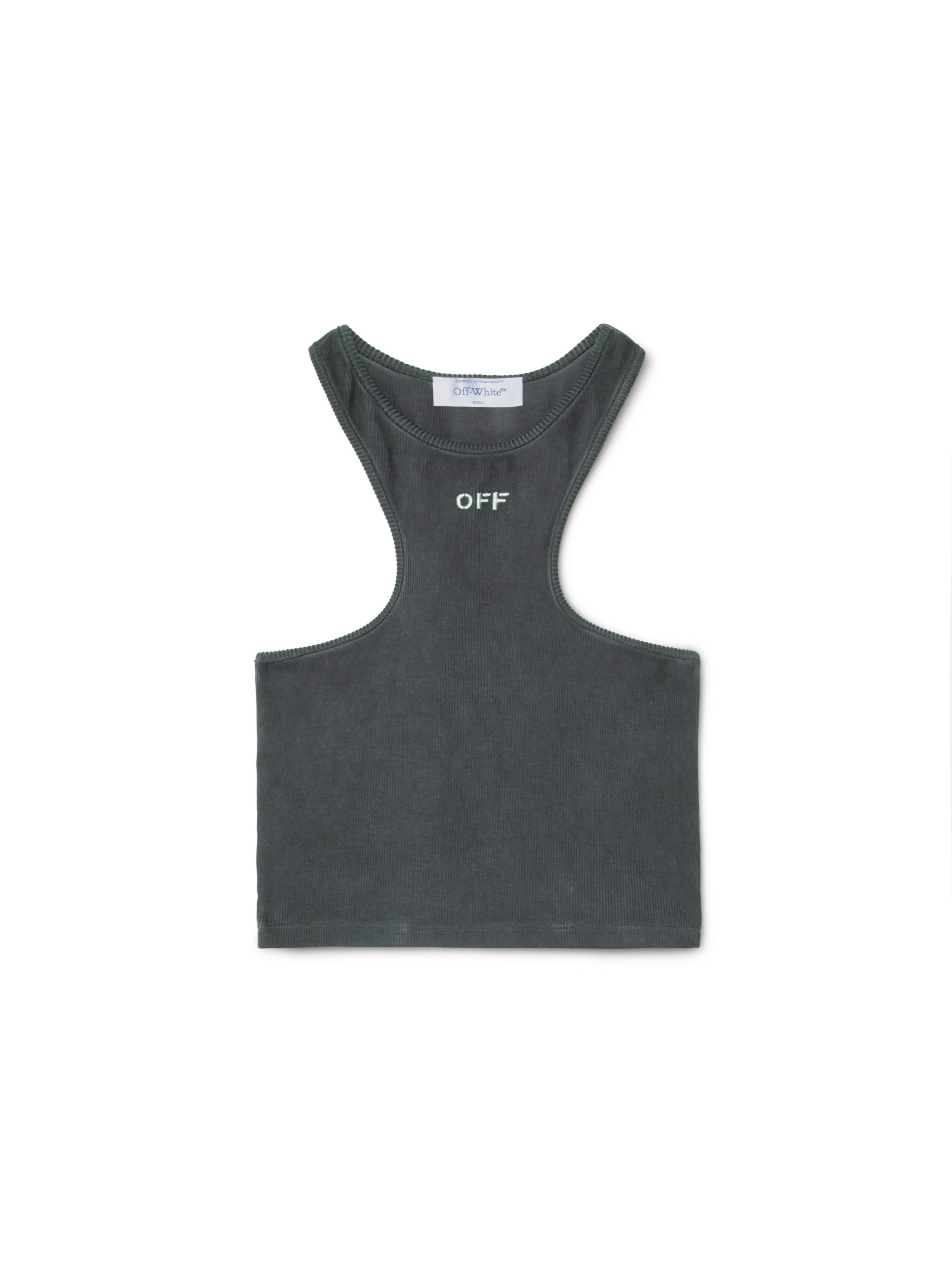 Off Stamp Rib Rowing Top - 1