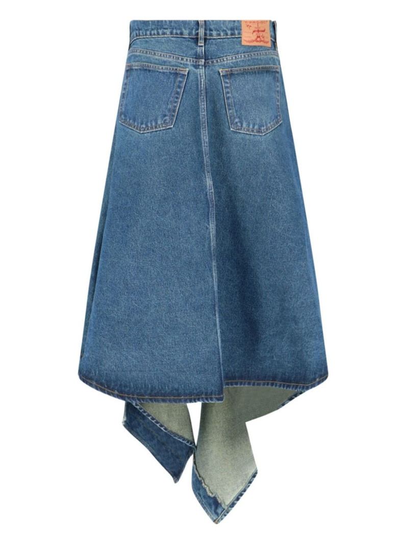 Y/Project asymmetric maxi skirt outlook