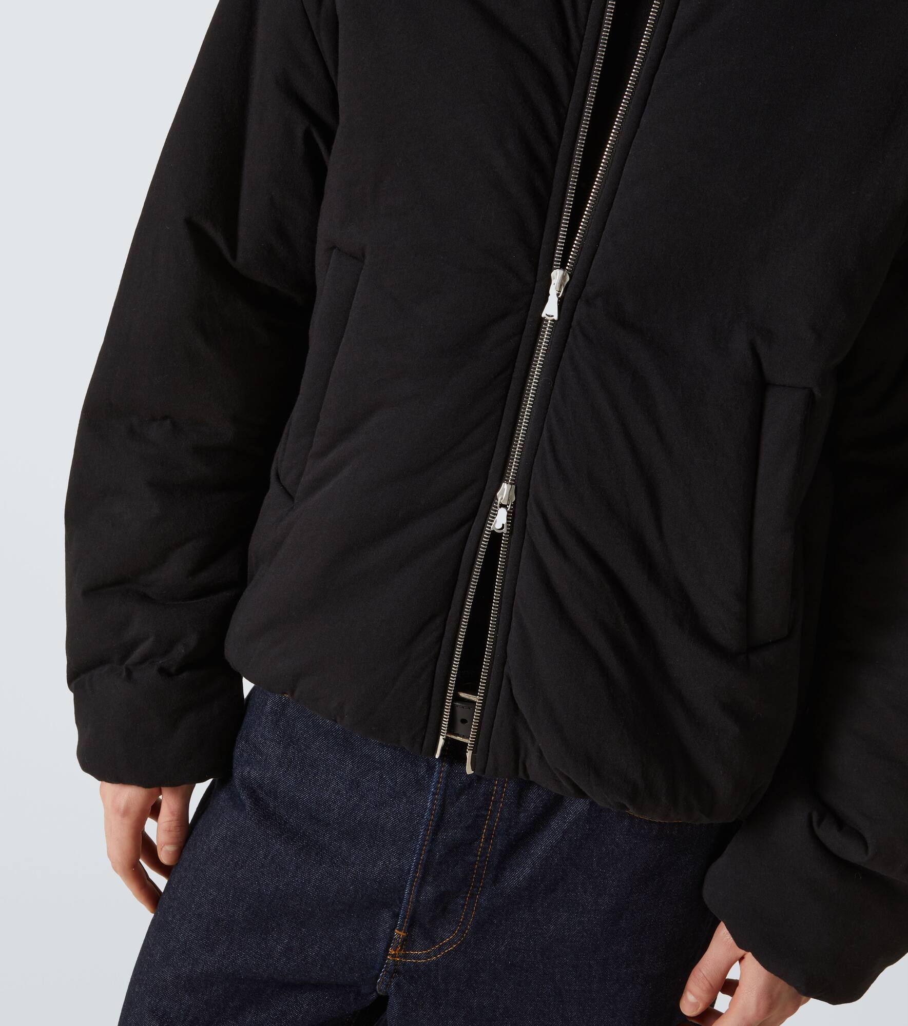 Cotton jersey puffer jacket - 6