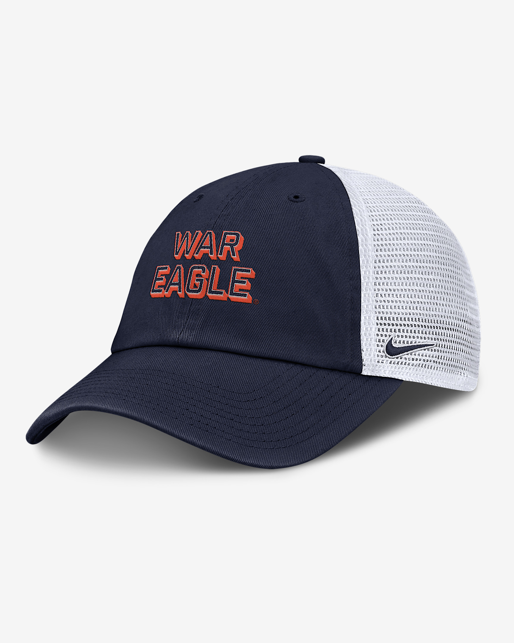 Auburn On-Field Club Gameday Men's Nike College Trucker Adjustable Hat - 1