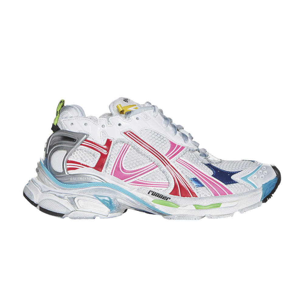 Balenciaga Runner Sneaker 'Worn-Out - White Multi-Color' - 1