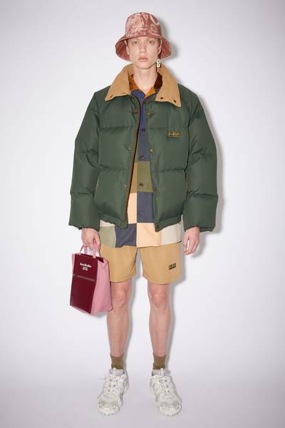 Acne Studios Down puffer jacket - Green outlook