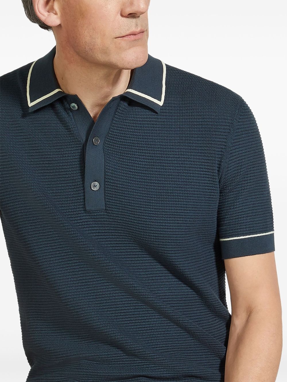 cotton polo shirt - 5