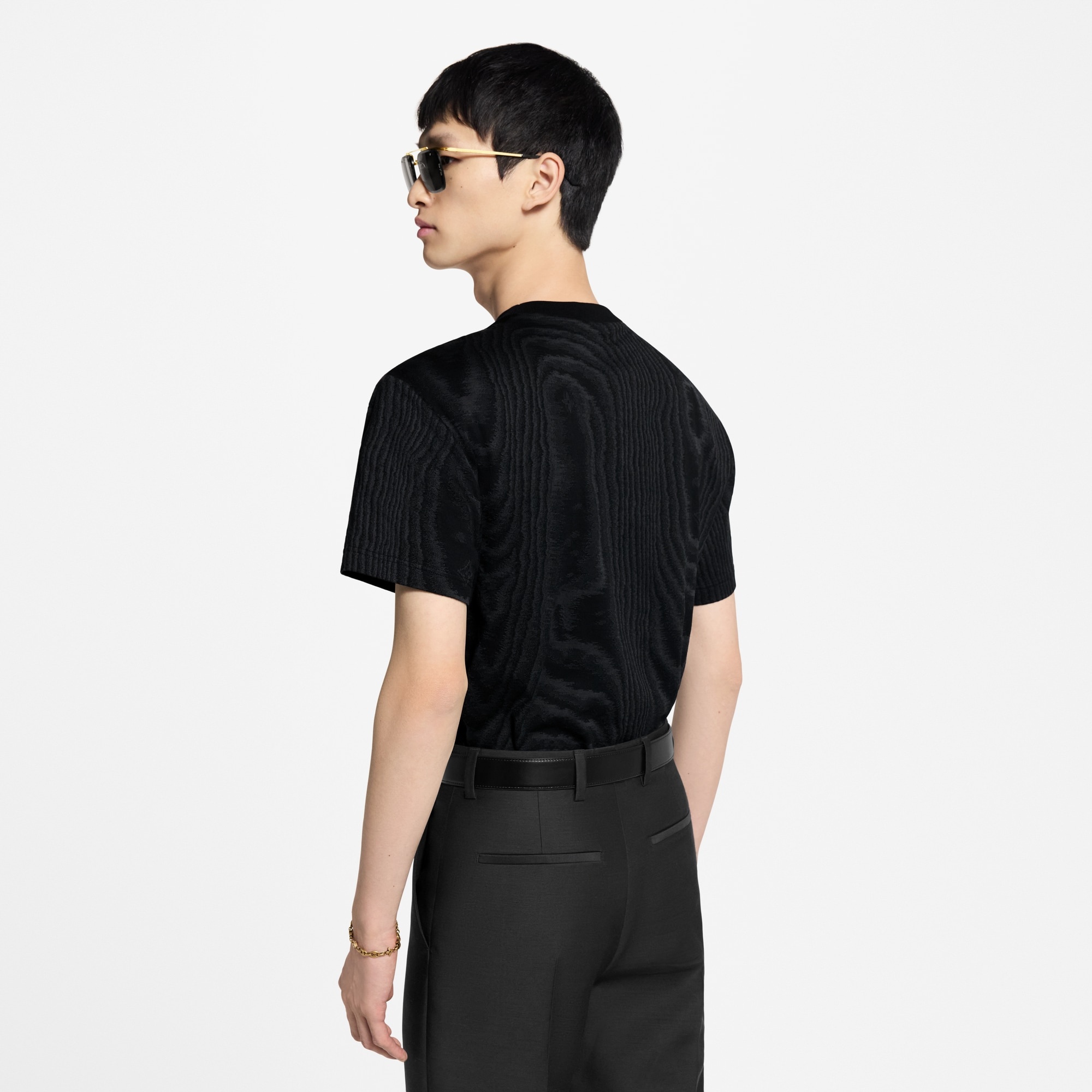Jersey Jacquard T-Shirt - 3