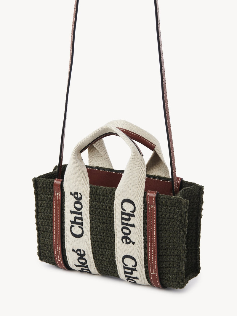 Chloé MINI WOODY TOTE BAG outlook