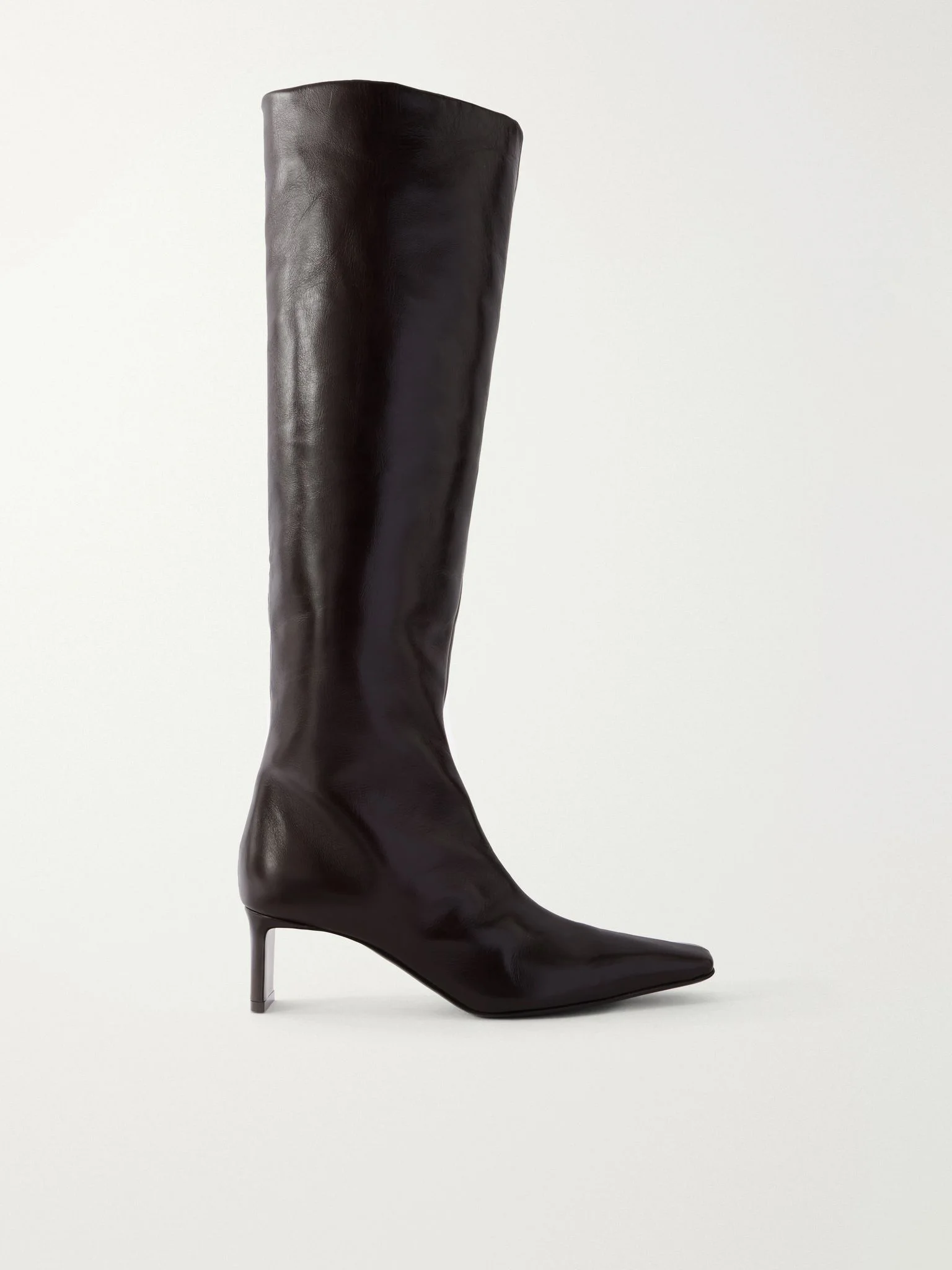 Ona 55 leather knee boots Brown - 1