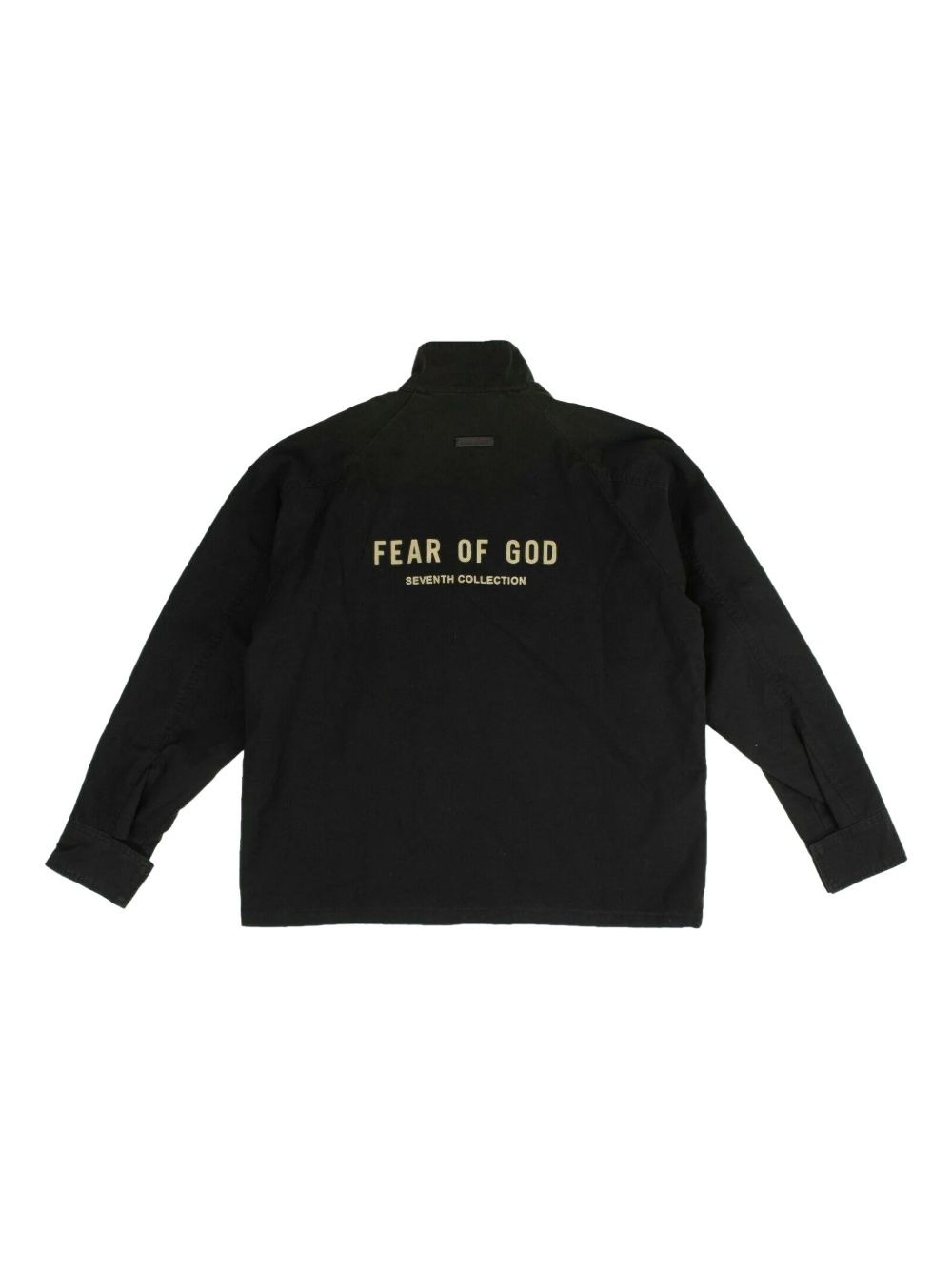 logo-embroidered velvet jacket - 2