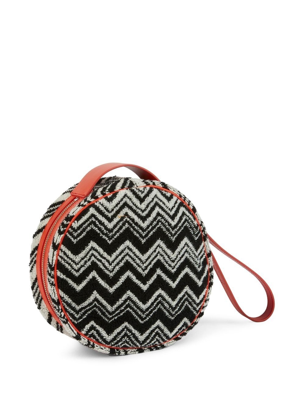 Keith chevron-knit beauty case - 2