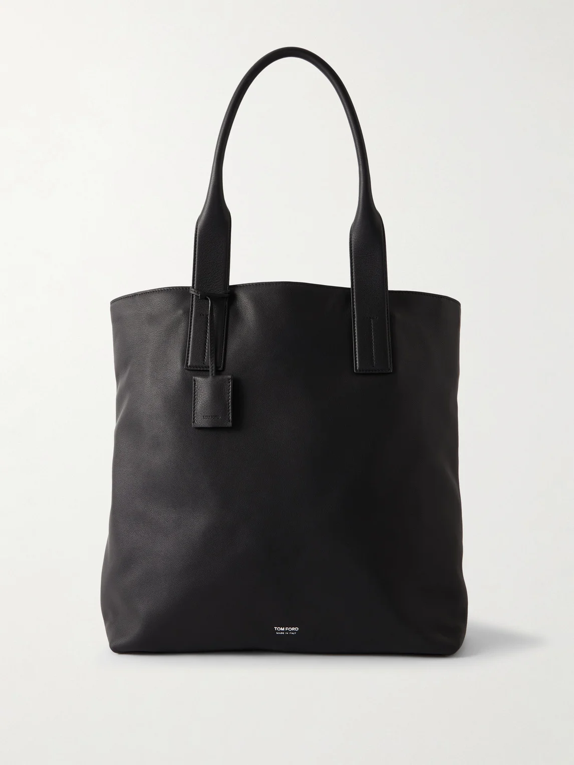 North-South Leather Tote Bag - 1