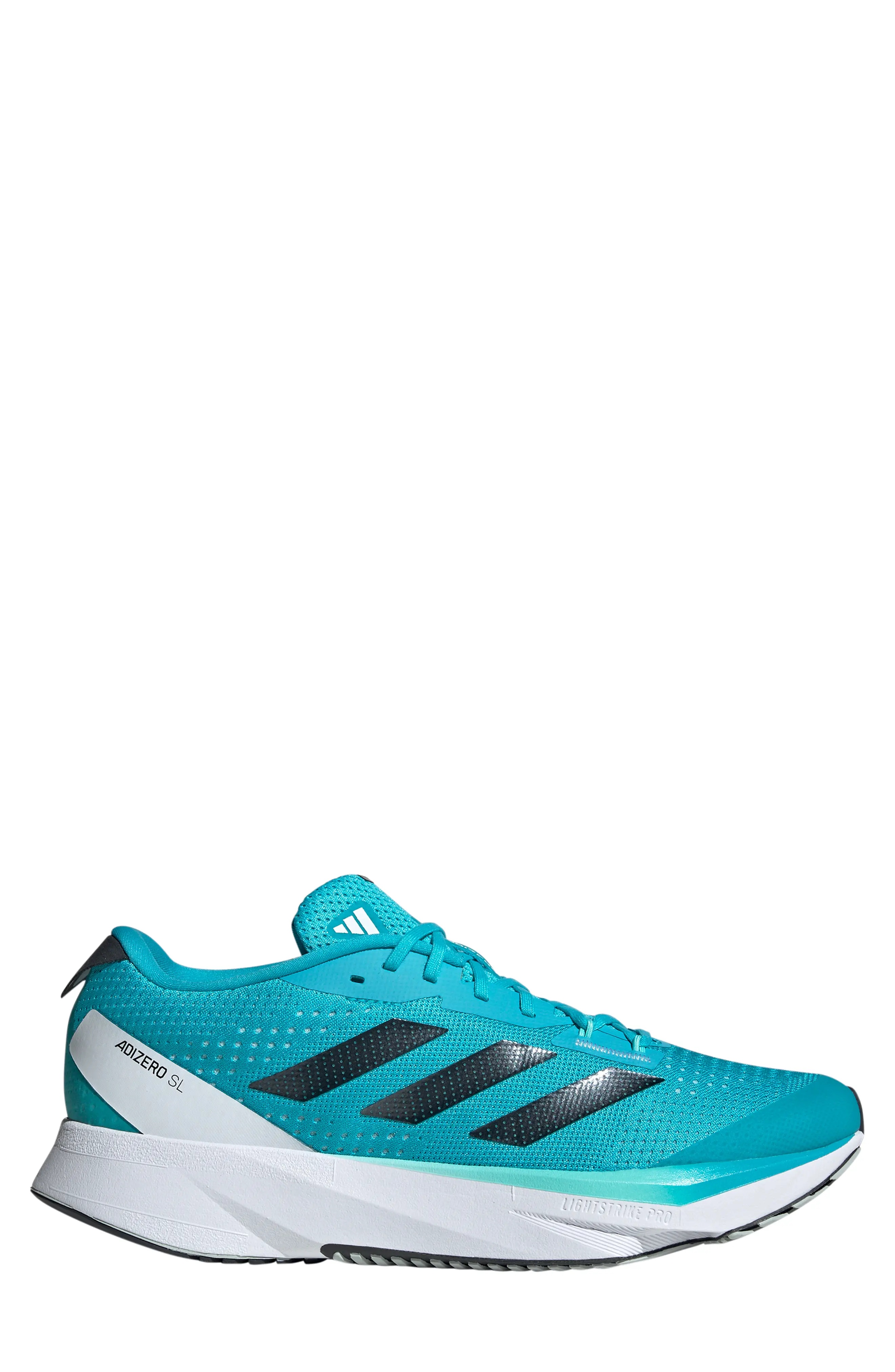 Adizero SL Running Shoe in Lucid Cyan/Black Blue/Silver - 3