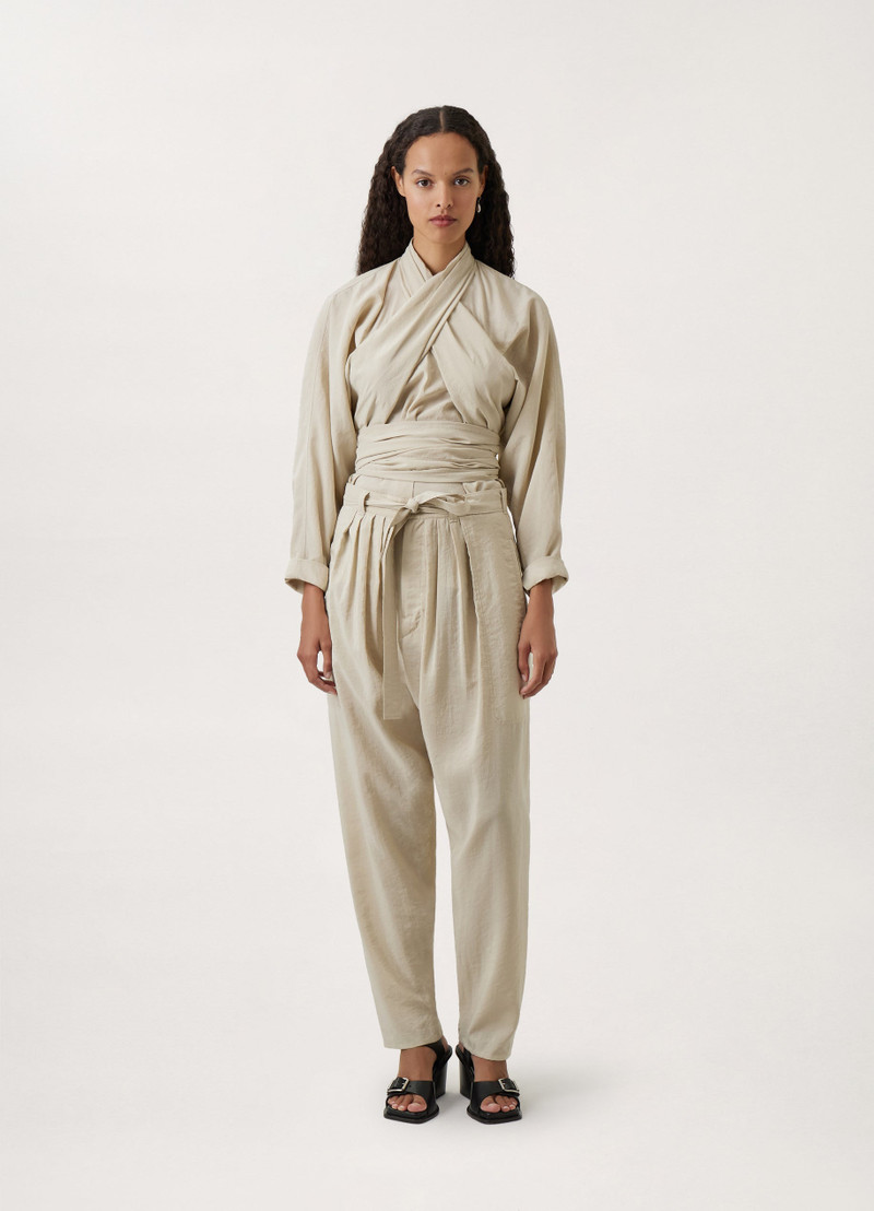 Lemaire SOFT PLEATED PANTS outlook
