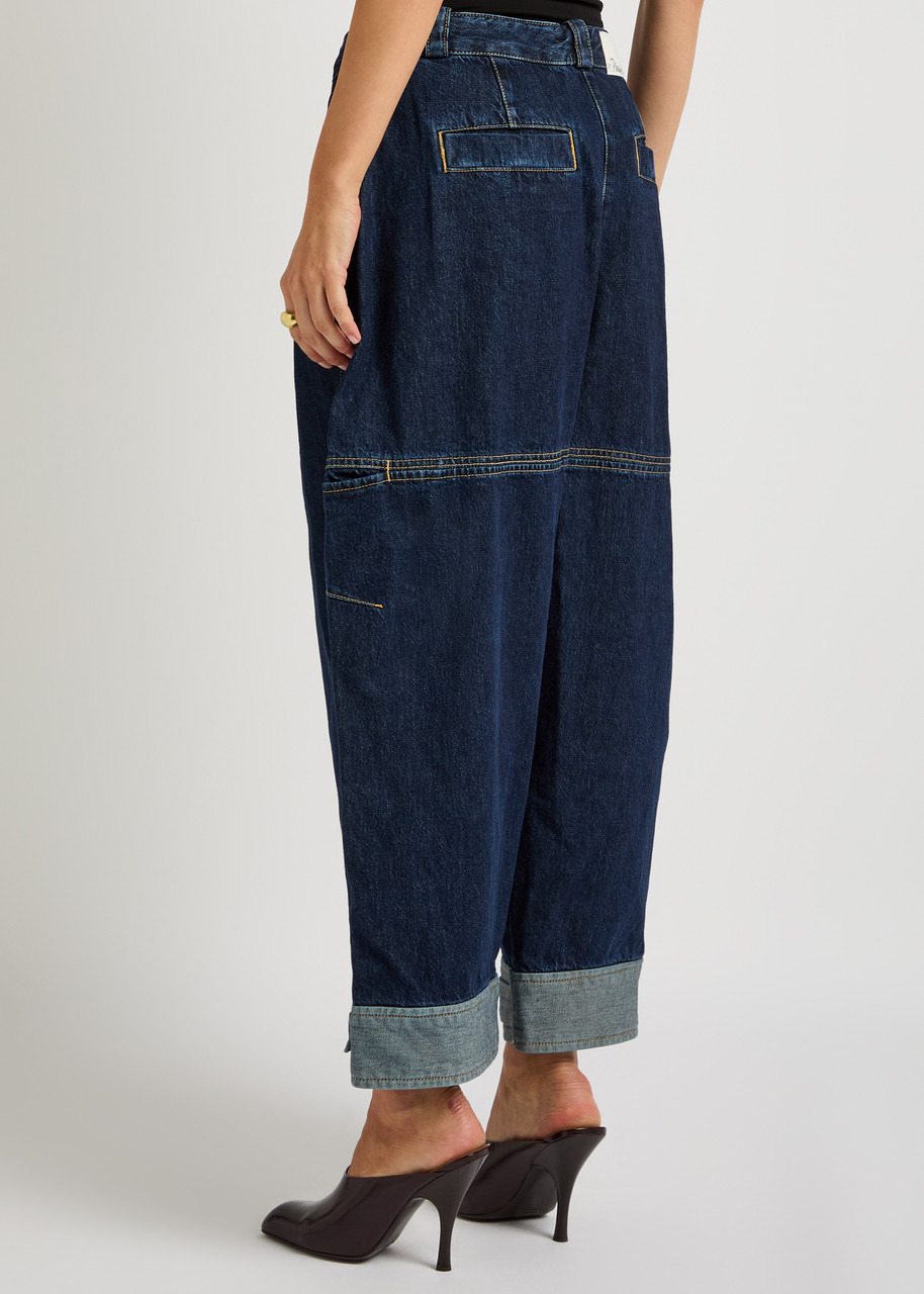 3.1 Phillip Lim Panelled Barrel-leg Jeans - 3