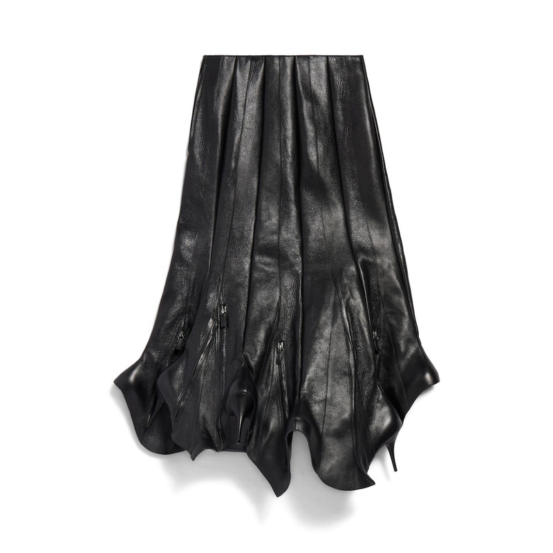 Women's Boots Godet Skirt in Black 1