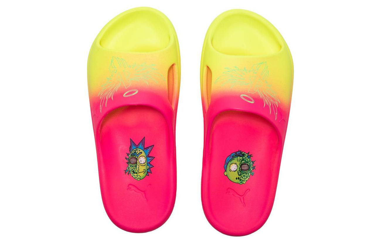 PUMA Shibui Cat Slide x Rick and Morty x LaMelo Ball 'Adventures' 394167-01 - 5