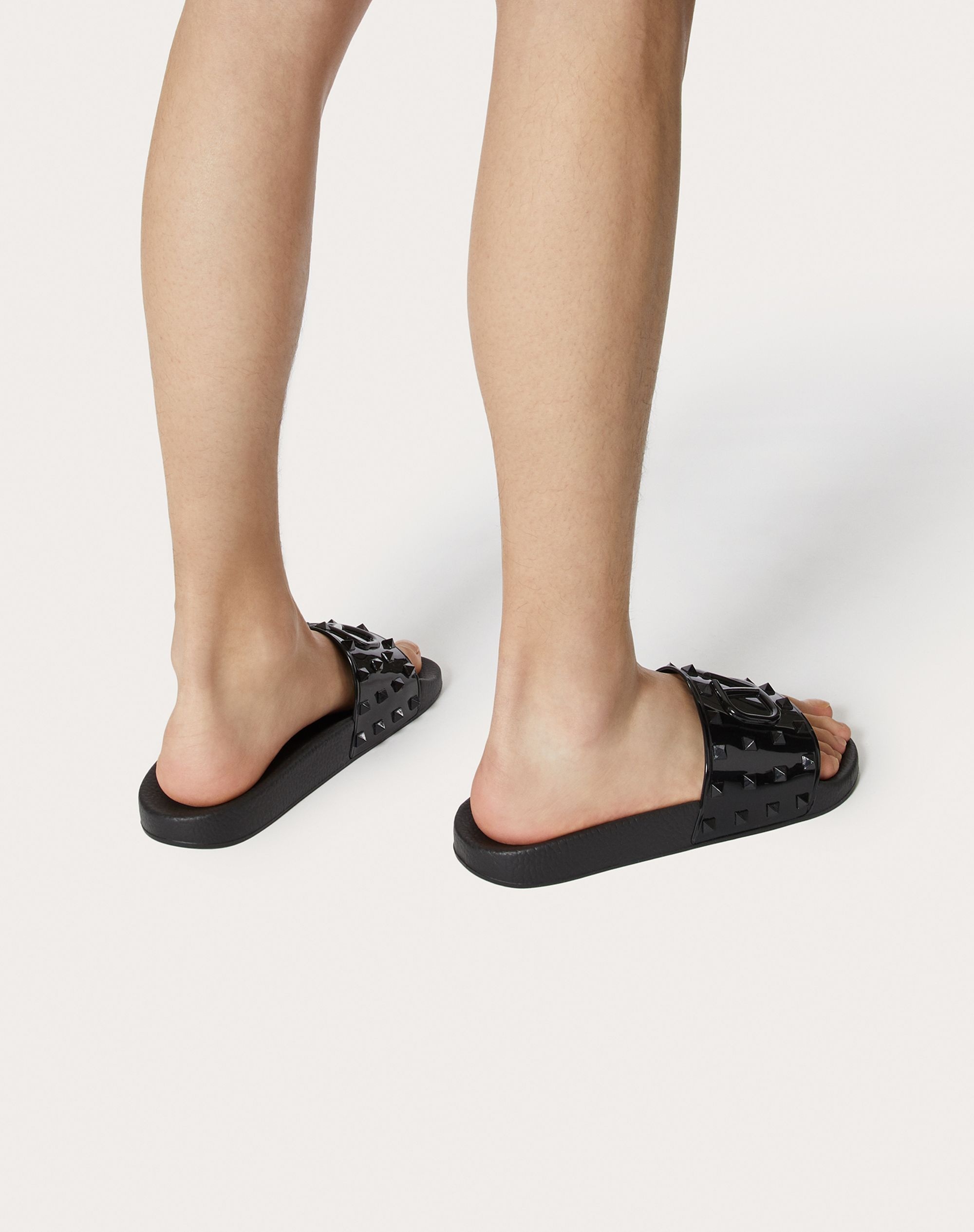 RUBBER SUMMER VLOGO SIGNATURE SLIDE SANDAL - 6