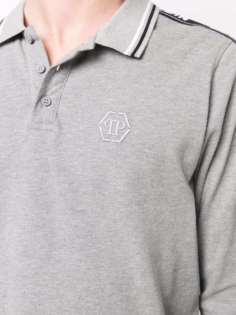 logo embroidered polo shirt 5