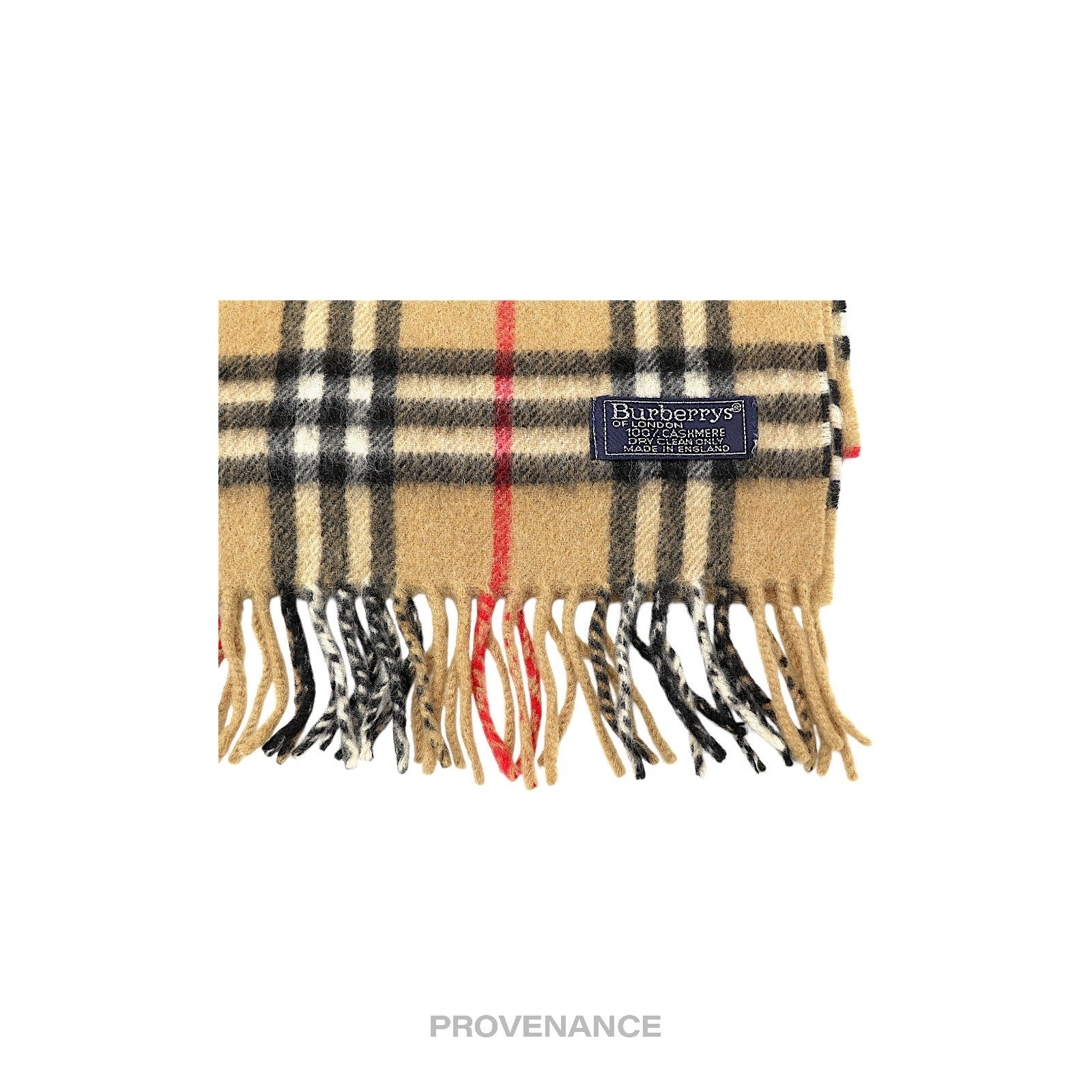 Burberry Scarf - "Burberrys" Nova Check Cashmere - 4