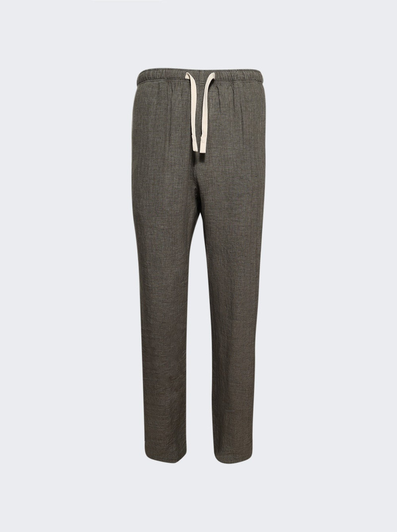 Monogram Cozy Pants Military Grey 1