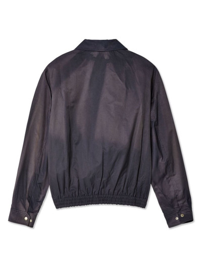 JiyongKim bleached zip-up jacket outlook