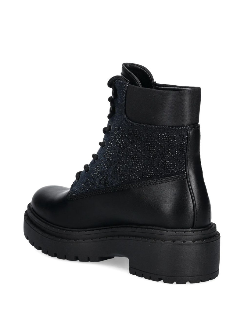 embellished lace-up boots 4