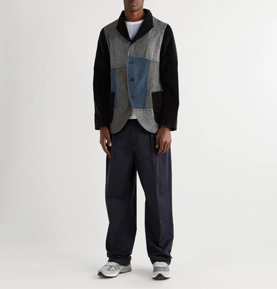 Comme des Garçons SHIRT Patchwork Cotton-Corduroy and Wool Blazer outlook