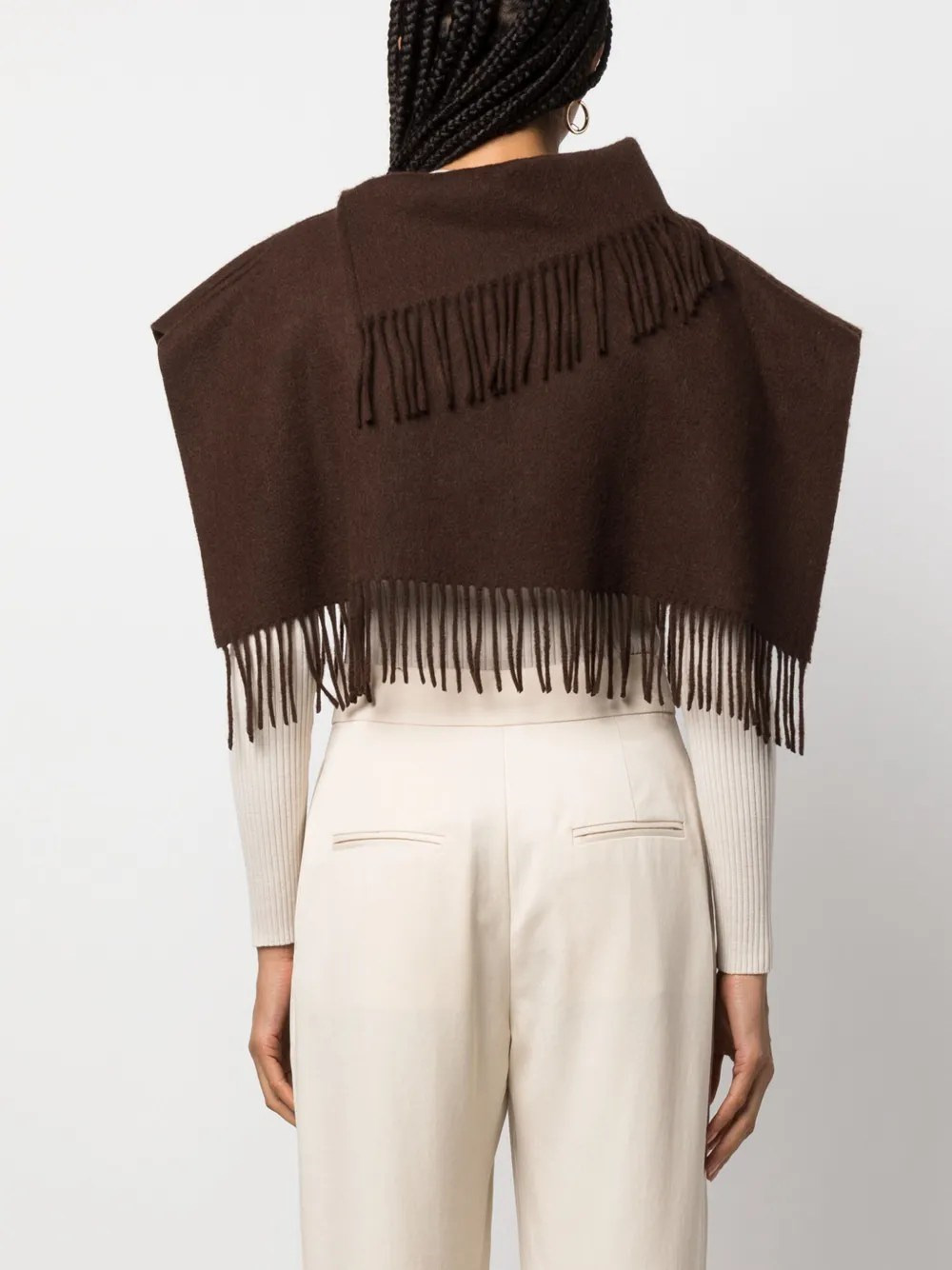 Turtla wool fringe bib - 4