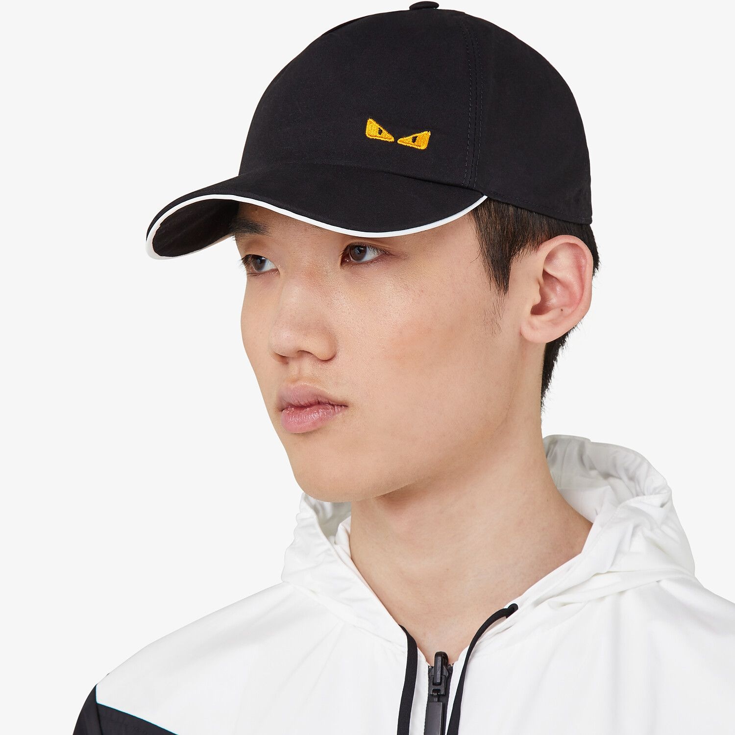 Baseball cap in black cotton - 3