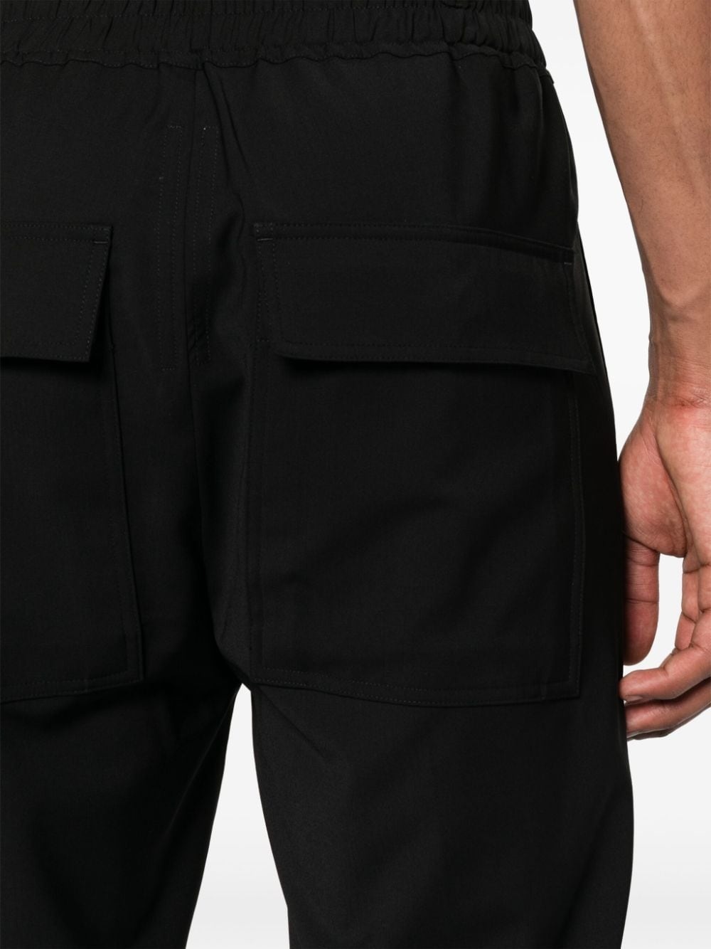 Drawstring Slim Long tapered trousers - 5