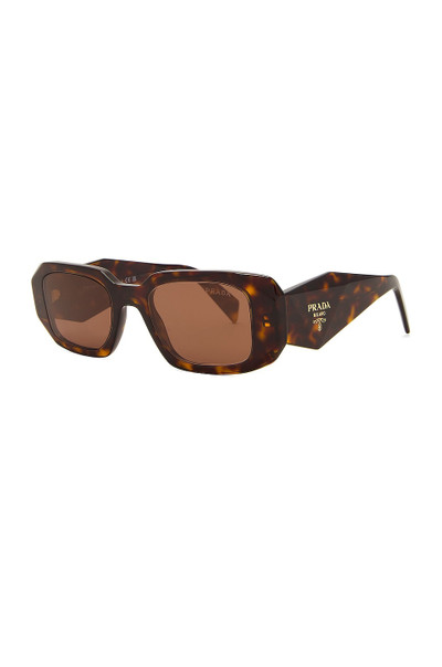 Prada Oval Frame Sunglasses outlook