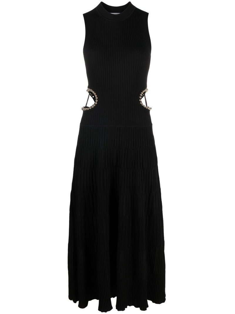 cut-out knitted dress 1