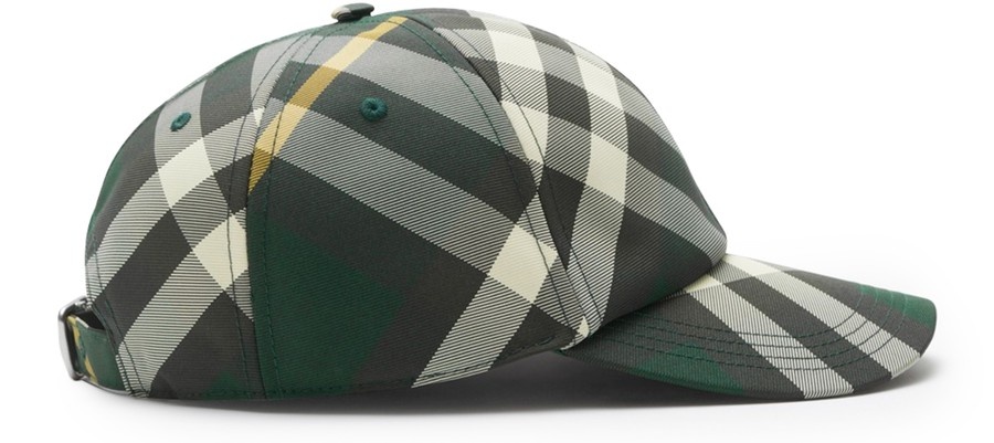Washed Check Hat - 1