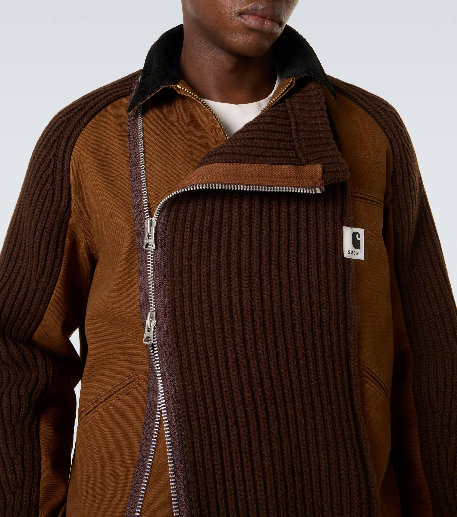 x Carhartt wool-blend jacket - 6