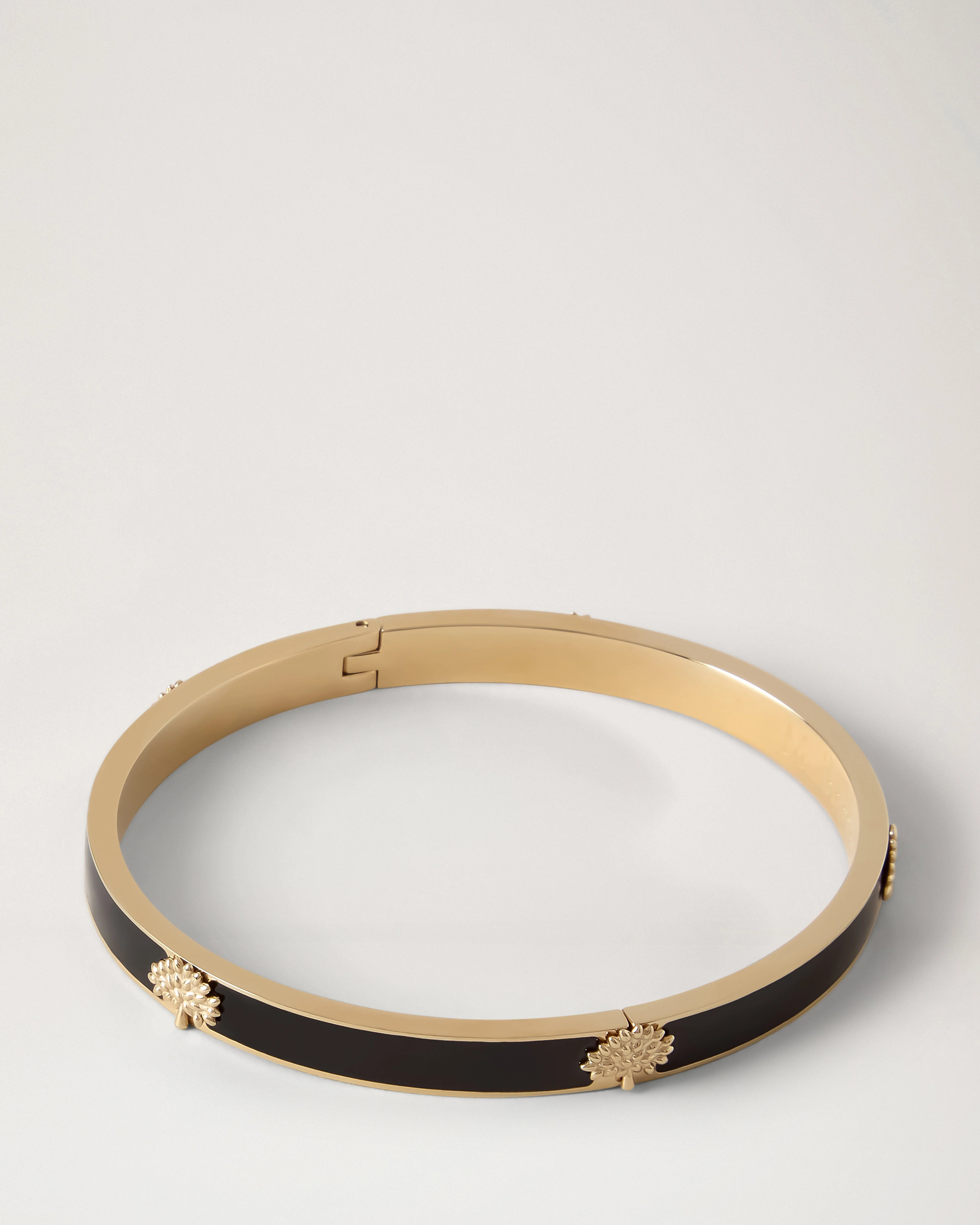 Mulberry Tree Enamel Bracelet
Black Stainless Steel & Enamel - 1