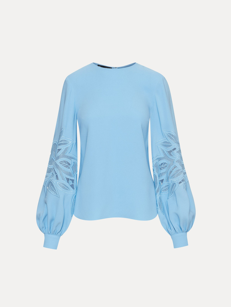 ENGLISH ROSE CUTOUT BLOUSE 1