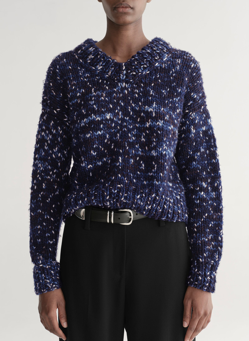 Micah Marled Merino Sweater 4