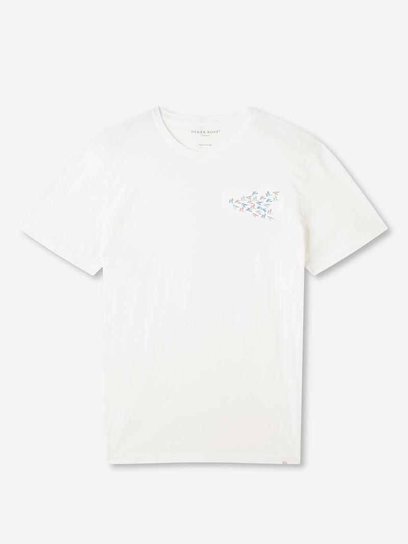 Men's T-Shirt Ripley 14 Pima Cotton Blue - 1