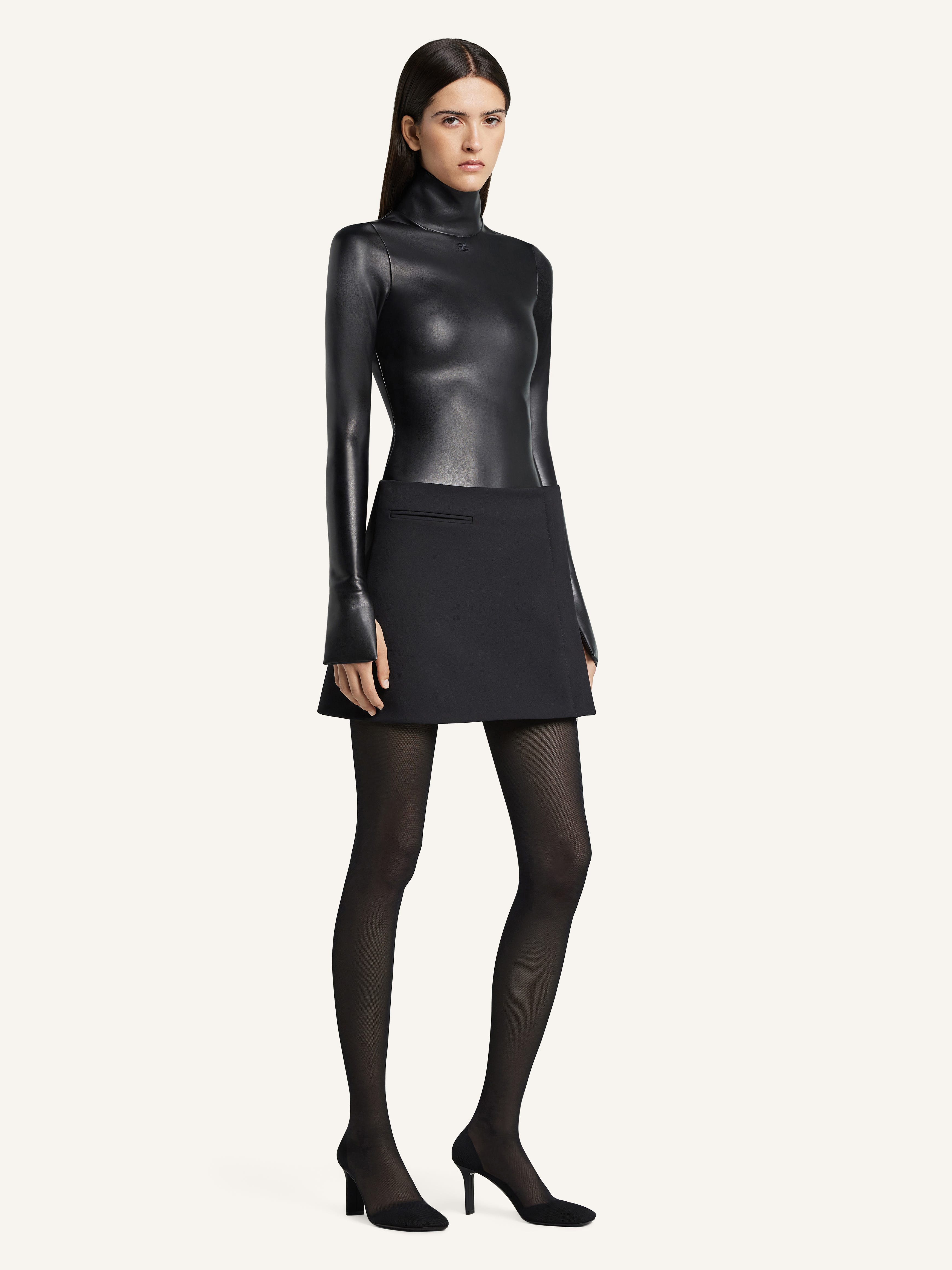 ONE MINUTE TWILL MINI-SKIRT - 3