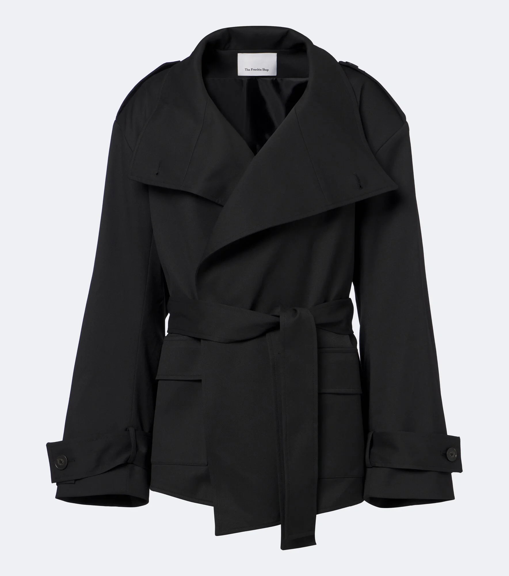 Tavea belted double-breasted jacket - 1