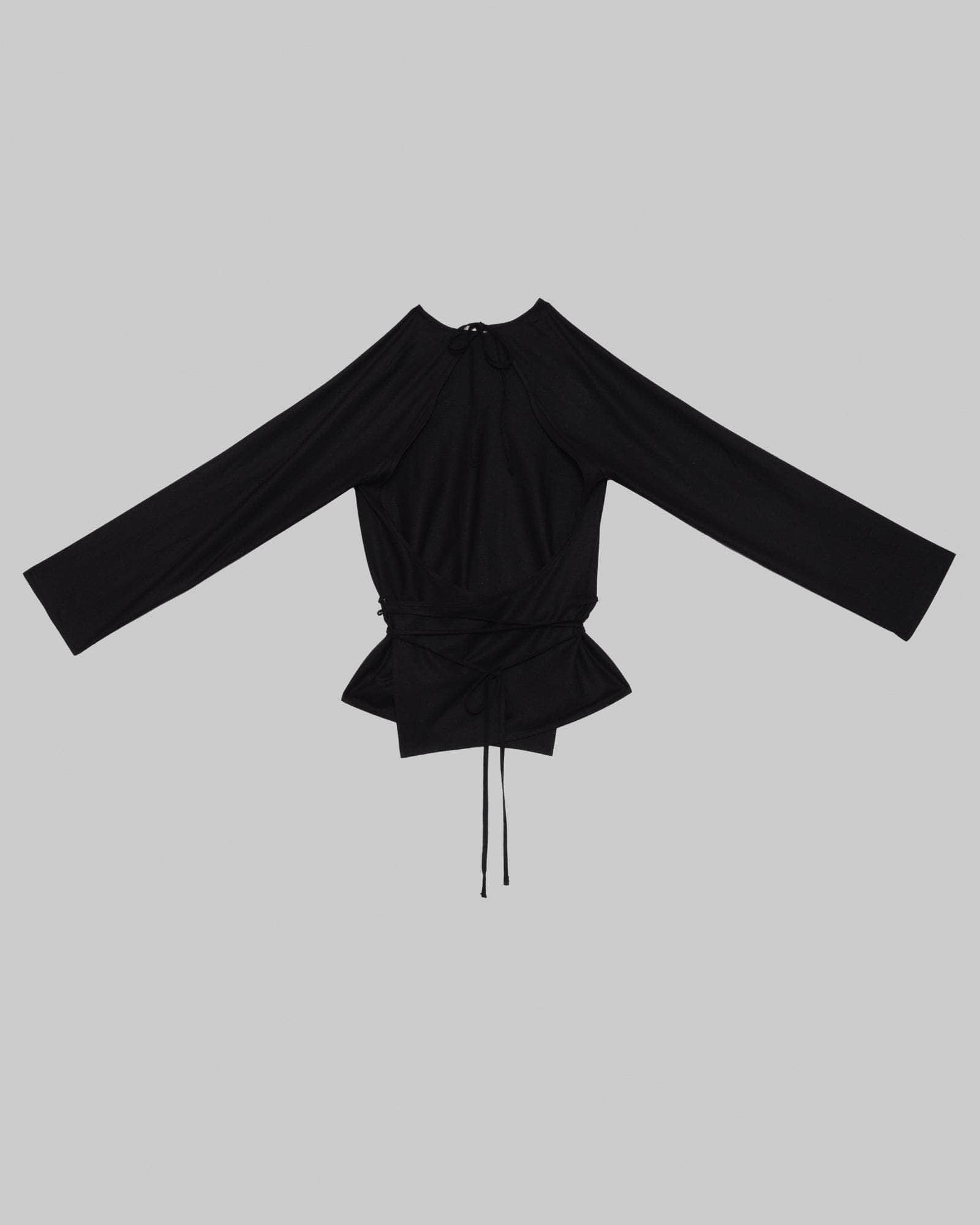 Long Sleeve Apron Top - Wild Silk - 9