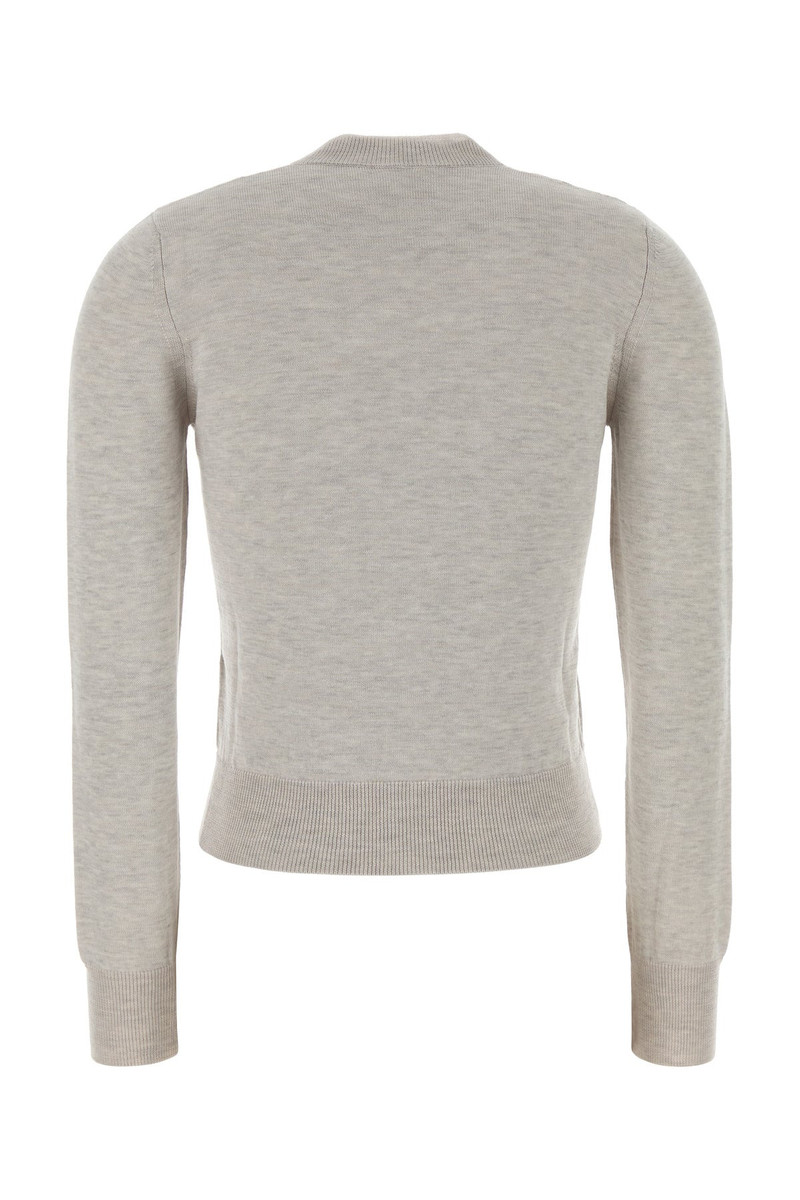A.P.C. Melange grey wool blend Rosa cardigan outlook